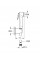 Лійка для гігієнічного душу з тримачем білий Grohe Tempesta-F 26355IL0