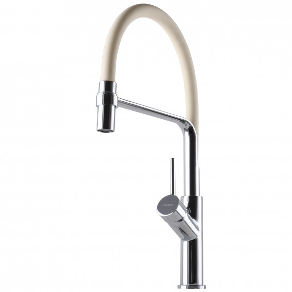 Смеситель для кухни с гибким изливом однорычажный Globus Lux 000024664