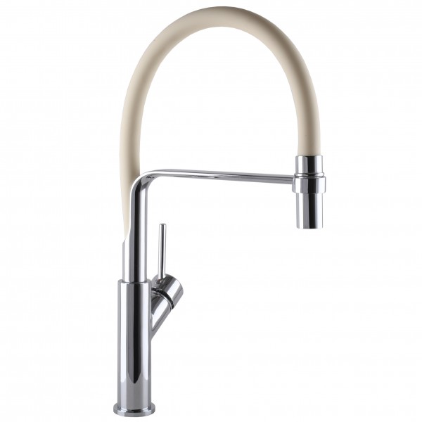 Смеситель для кухни с гибким изливом однорычажный Globus Lux 000024664