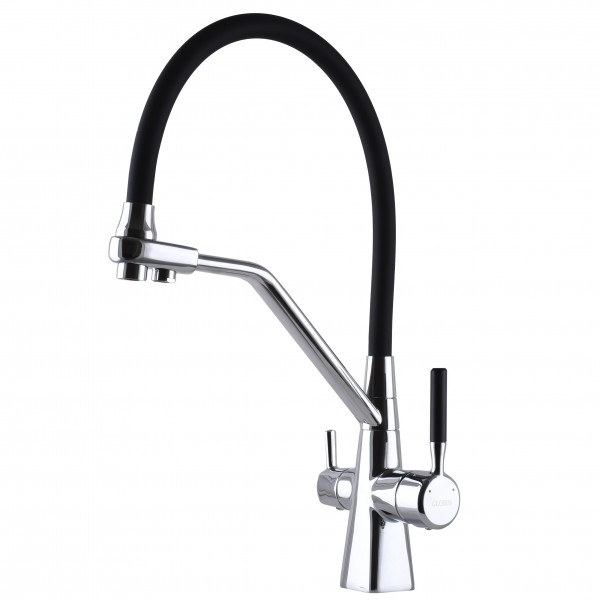 Смеситель для кухни с подключением к фильтру Globus Lux LAZER 000024666