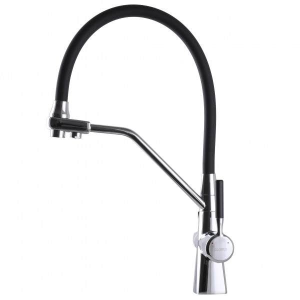 Смеситель для кухни с подключением к фильтру Globus Lux LAZER 000024666