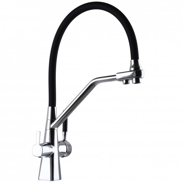 Смеситель для кухни с подключением к фильтру Globus Lux LAZER 000024666