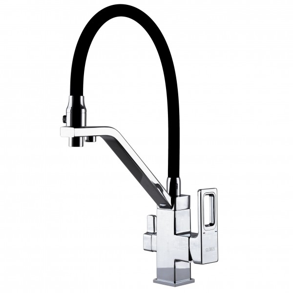 Смеситель для кухни с подключением к фильтру Globus Lux LAZER 000024675