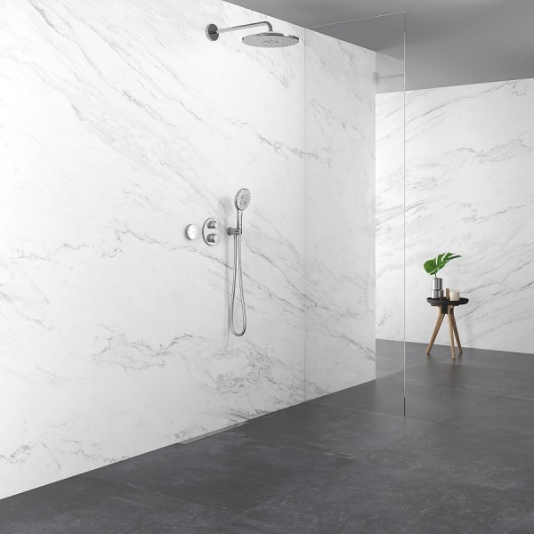 Змішувач для душу термостатичний прихованого монтажу на 2 виходи Grohe Grohtherm 24076000 Змішувач для душу термостатичний прихованого монтажу на 2 виходи Grohe Grohtherm 24076000