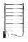 Полотенцесушитель Омега 530х800 Sensor правый с таймером 10-015033-5380
