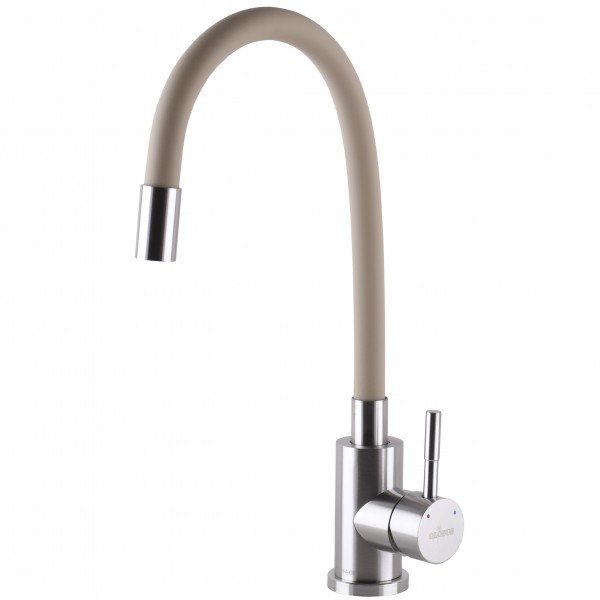 Смеситель для кухни с гибким изливом однорычажный Globus Lux 000025314