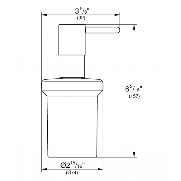 Дозатор для рідкого мила Grohe Essentials 40394AL1