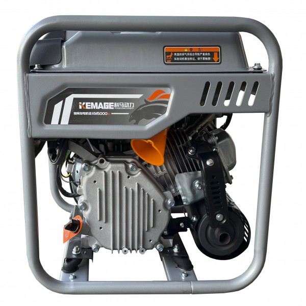 Генератор бензиновый инверторный KEMAGE  KM5000io-3 с дисплеем и дополнительным подключением генерат