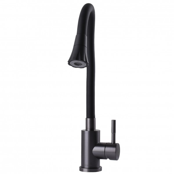 Змішувач для кухні з гнучким виливом одноважільний Globus Lux 000026595