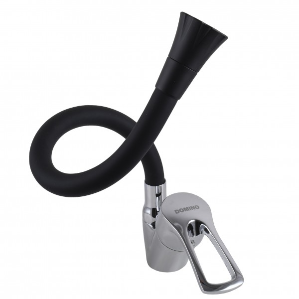 Смеситель для кухни Domino SIRIUS DSV-203SA-B01 Однорычажный Гибкий