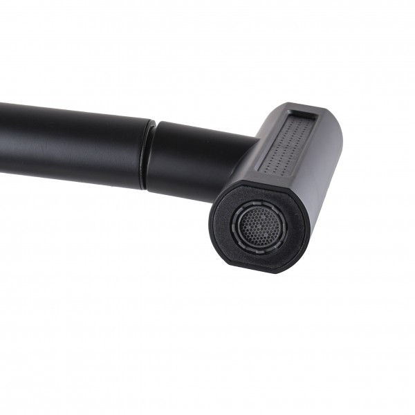 Смеситель для кухни Globus Lux ALPEN SBT1-2044-BB Однорычажный Поворотный