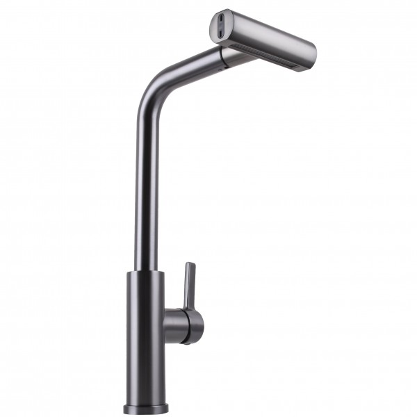 Змішувач для кухні Globus Lux ALPEN SBT1-2044-GP Одноважільний Поворотний