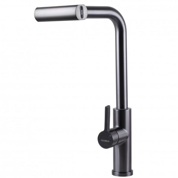Змішувач для кухні Globus Lux ALPEN SBT1-2044-GP Одноважільний Поворотний