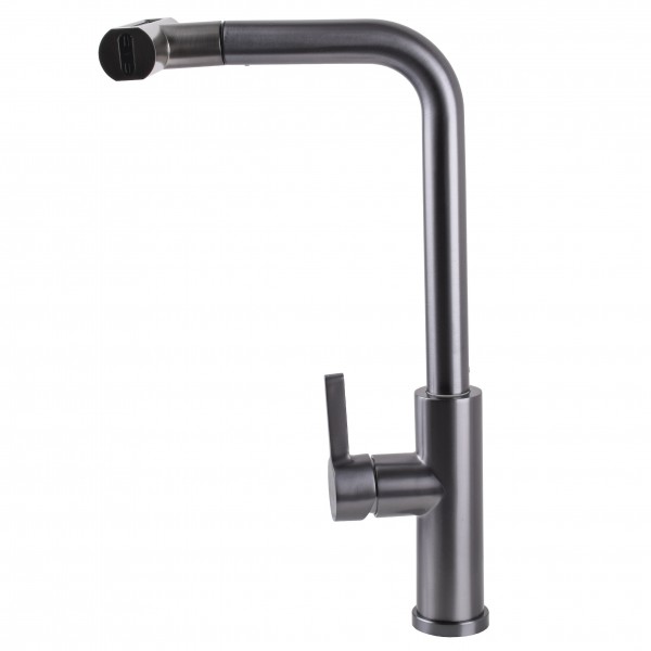 Змішувач для кухні Globus Lux ALPEN SBT1-2044-GP Одноважільний Поворотний