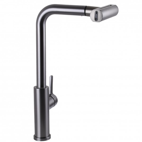 Змішувач для кухні Globus Lux ALPEN SBT1-2044-GP Одноважільний Поворотний