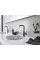 Змішувач для раковини чорний графіт одноважільний Grohe Essence 32628AL1