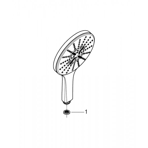 Душова лійка гідромасажна 150 мм Grohe Rainshower Smartactive 150 26553000 Душова лійка гідромасажна 150 мм Grohe Rainshower Smartactive 150 26553000
