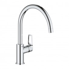 Змішувач для кухні поворотний хром Grohe BauLoop New 31368001