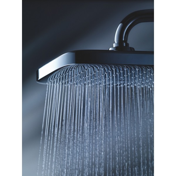 Верхній душ з кронштейном до стіни з WaterSaving Tempesta 250 Cube  (26687000)