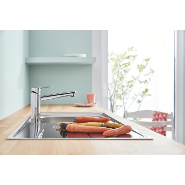 Змішувач для кухні одноважільний Grohe BauCurve 31715000