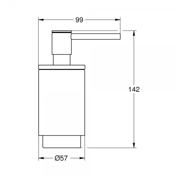 Дозатор для жидкого мыла Grohe Selection 41028000