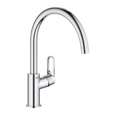 Змішувач для кухні поворотний хром Grohe BauFlow 31230001