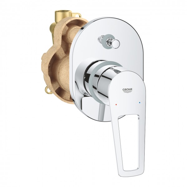 Змішувач для душу прихованого монтажу на 2 виходи Grohe BauLoop New 29041001