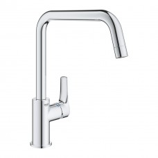 Змішувач для кухні поворотний хром Grohe Eurosmart New 30567000