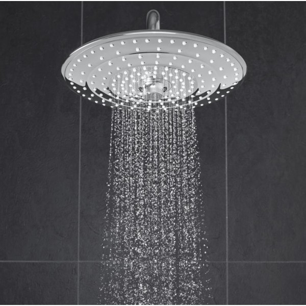 Душевая система с термостатом настенного монтажа хром Grohe Vitalio Joy 27860001
