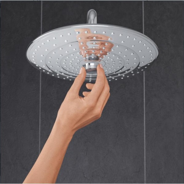 Душевая система с термостатом настенного монтажа хром Grohe Vitalio Joy 27860001