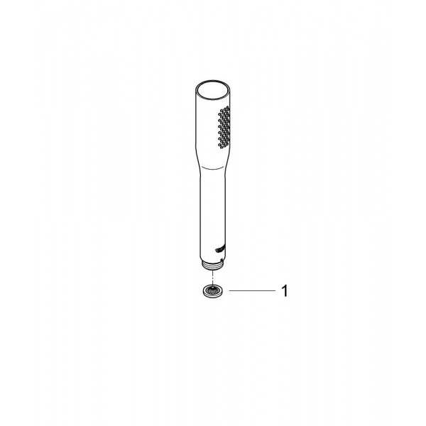 Ручна лійка для душу Grohe Vitalio Get 27458000 хром