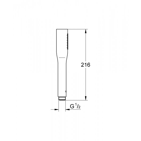 Ручна лійка для душу Grohe Vitalio Get 27458000 хром