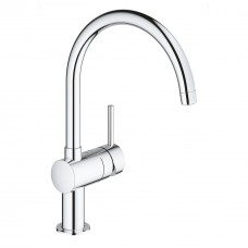 Змішувач для кухні поворотний хром Grohe Vento 30427000