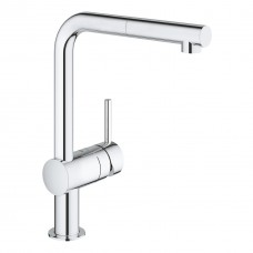 Змішувач для кухні висувний хром Grohe Vento 30436000