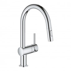 Змішувач для кухні поворотний хром Grohe Vento 30438000