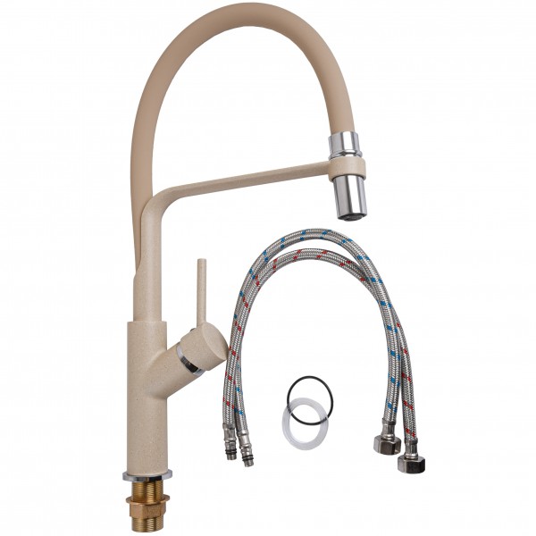 Змішувач для кухні Globus Lux DENVER Flex GDF-32-04-06 Одноважільний Гнучкий