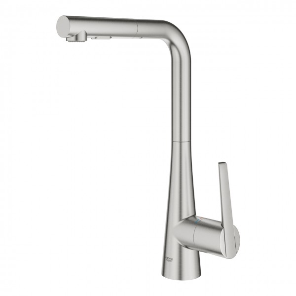 Змішувач для кухні висувний хром Grohe Scala 30441DC0 Змішувач для кухні висувний хром Grohe Scala 30441DC0
