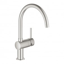 Змішувач для кухні поворотний хром Grohe Vento 30427DC0