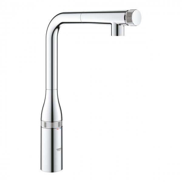 Смеситель для кухни выдвижной хром Grohe Accent Smartcontrol 30444000