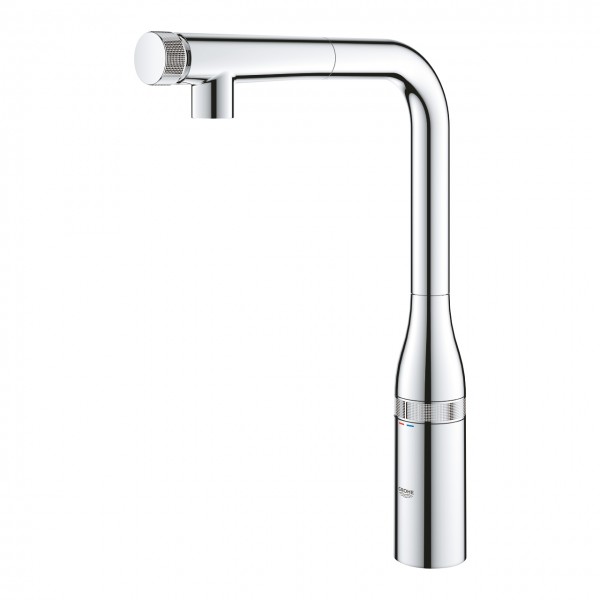 Смеситель для кухни выдвижной хром Grohe Accent Smartcontrol 30444000