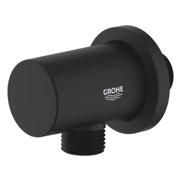 Шланговое подключение чёрное Grohe Rainshower 22118KF0