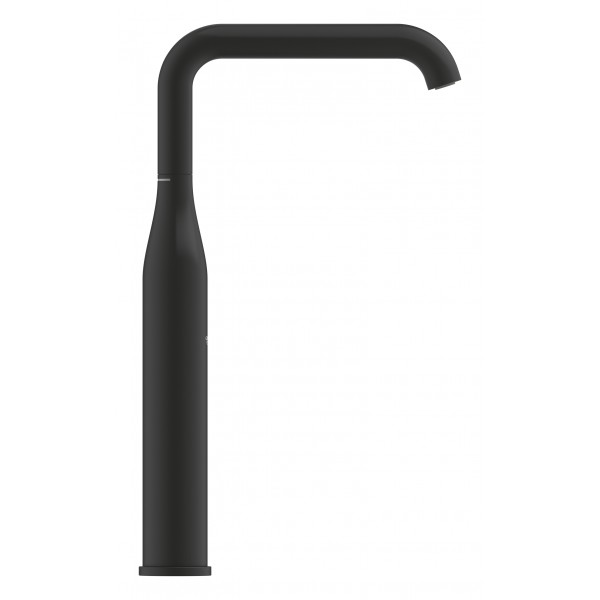 Змішувач для раковини чорний одноважільний Grohe Essence 24170KF1