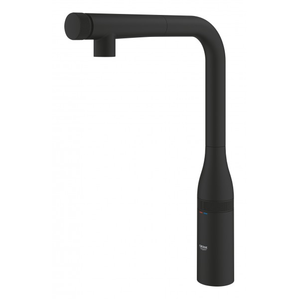 Смеситель для кухни чёрный Grohe Essence Smartcontrol 31928KF0