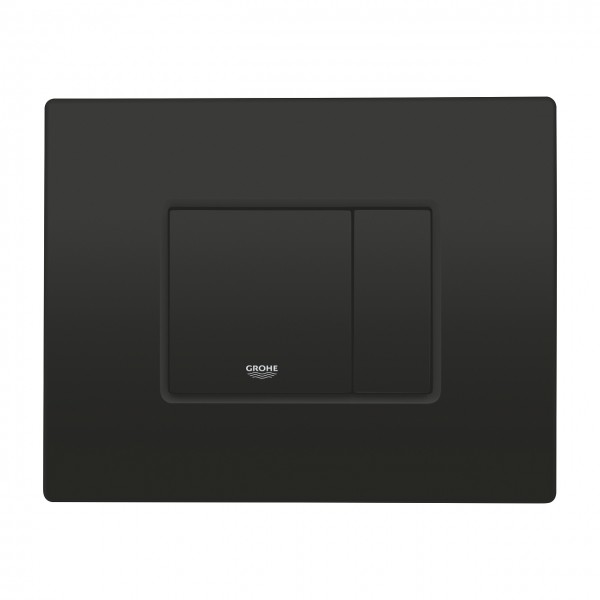 Кнопка слива для инсталляции матовая чёрный прямоугольная Grohe Even 389662430
