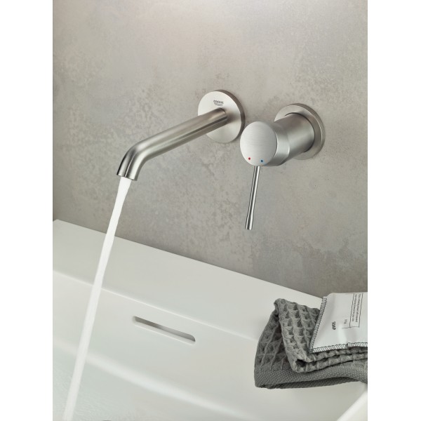 Смеситель для раковины скрытого монтажа Grohe Essence 29192DC1 нержавеющая сталь Смеситель для раковины скрытого монтажа Grohe Essence 29192DC1 нержавеющая сталь