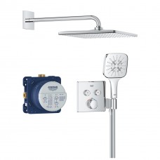 Душева система прихованого монтажу квадратна Grohe Grohtherm 34865000