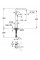 Смеситель для раковины высокий золотой Grohe Essence 24170GL1