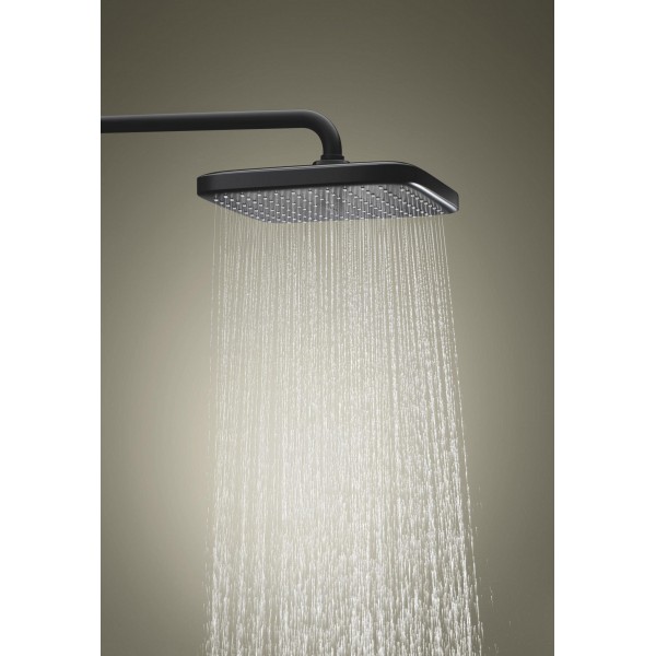 Душевая система с термостатом черная Grohe Tempesta System 250 Cube 266892431
