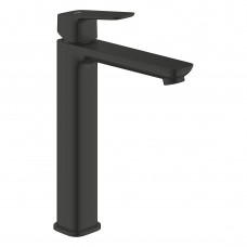 Змішувач для раковини високий чорний Grohe Cubeo 1017292430