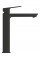 Смеситель для раковины высокий черный Grohe Cubeo 1017292430